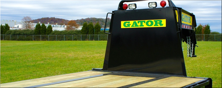 Flat Bed Gooseneck Equipment Trailer | EQUIPMENT TRAILER - 40 FT FLAT BED GOOSENECK TRAILERS FOR SALE  Geauga County, Ohio