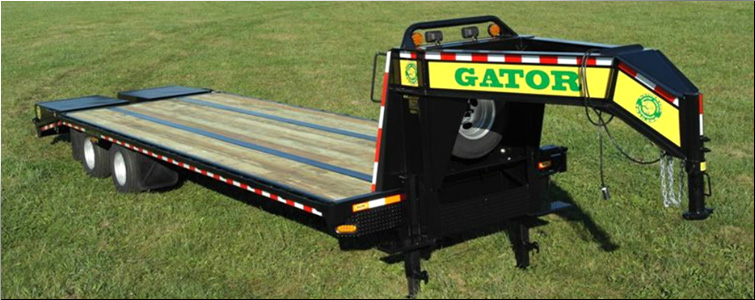 GOOSENECK TRAILER 30ft tandem dual - all heavy-duty equipment trailers special priced  Geauga County, Ohio