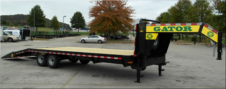 Gooseneck flat bed trailer for sale14k  Geauga County, Ohio